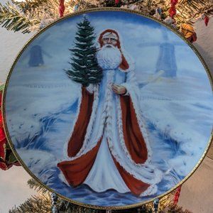 Duncan Royale Kris Kringle Portraits of Santa Collector Plate #458 Ltd. Ed. 1985